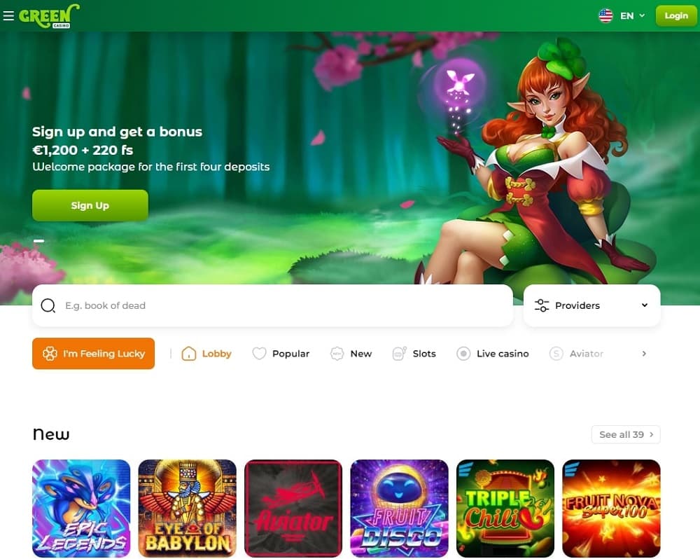 Green casino review