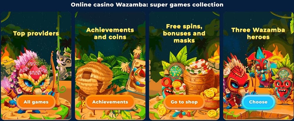 Wazanba games collections